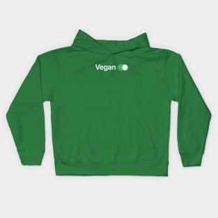 Vegan mode is ON Kids Hoodie